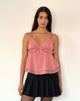 Afbeelding van Melinda Frill Cami Top in Chiffon Blush
