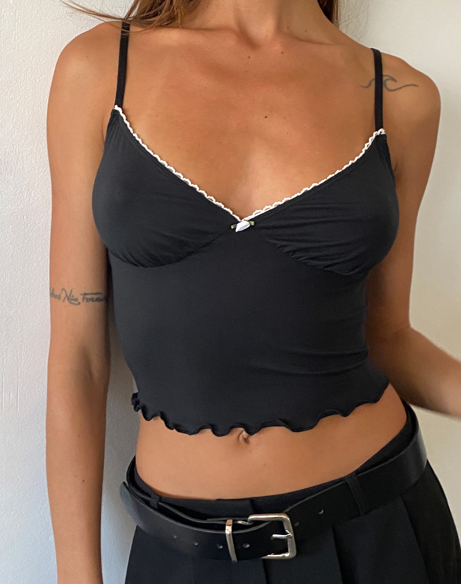 Afbeelding van Mia Ballet Cami Top in Zwart