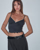 Afbeelding van Mia Ballet Cami Top in Zwart