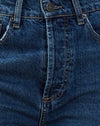 Middenblauw Gebruikt Denim