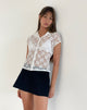 Afbeelding van Mirah Lace Top in Wit