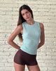 Afbeelding van Mohala Top in Bubble Knit Lichtblauw