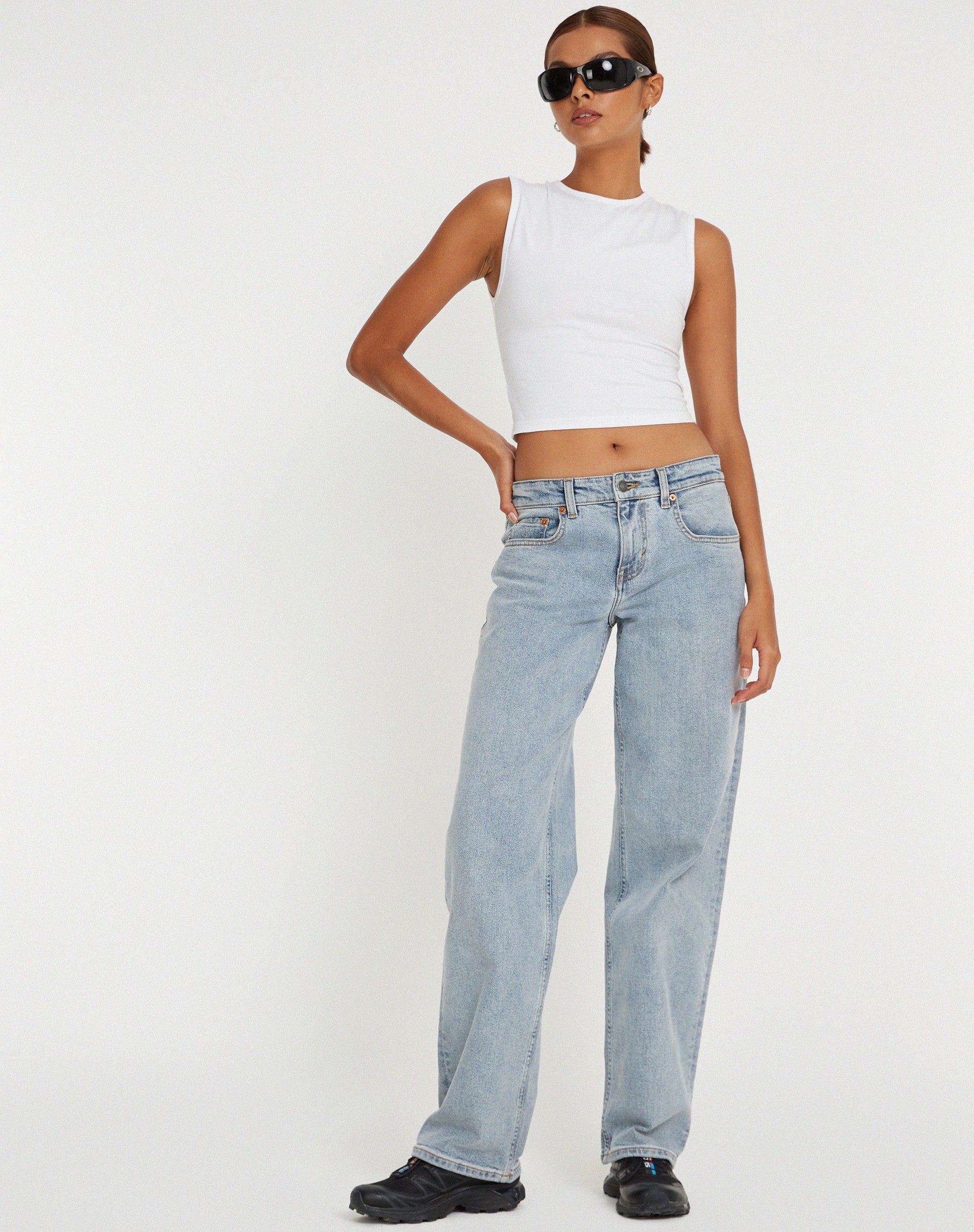 Afbeelding van Monlo Vest Top in Wit