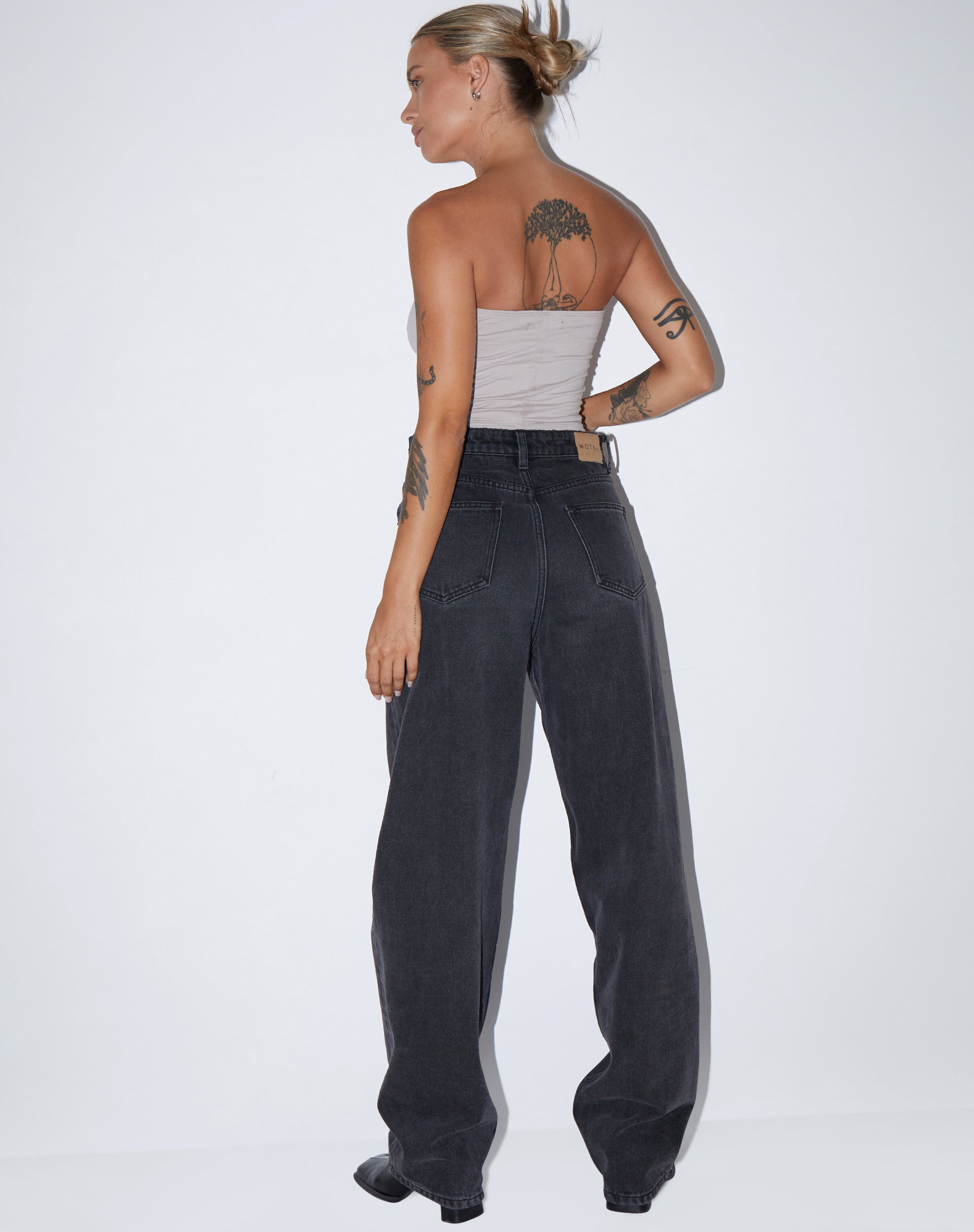 Afbeelding van Shae Bandeau Top in Lycra Havermelk