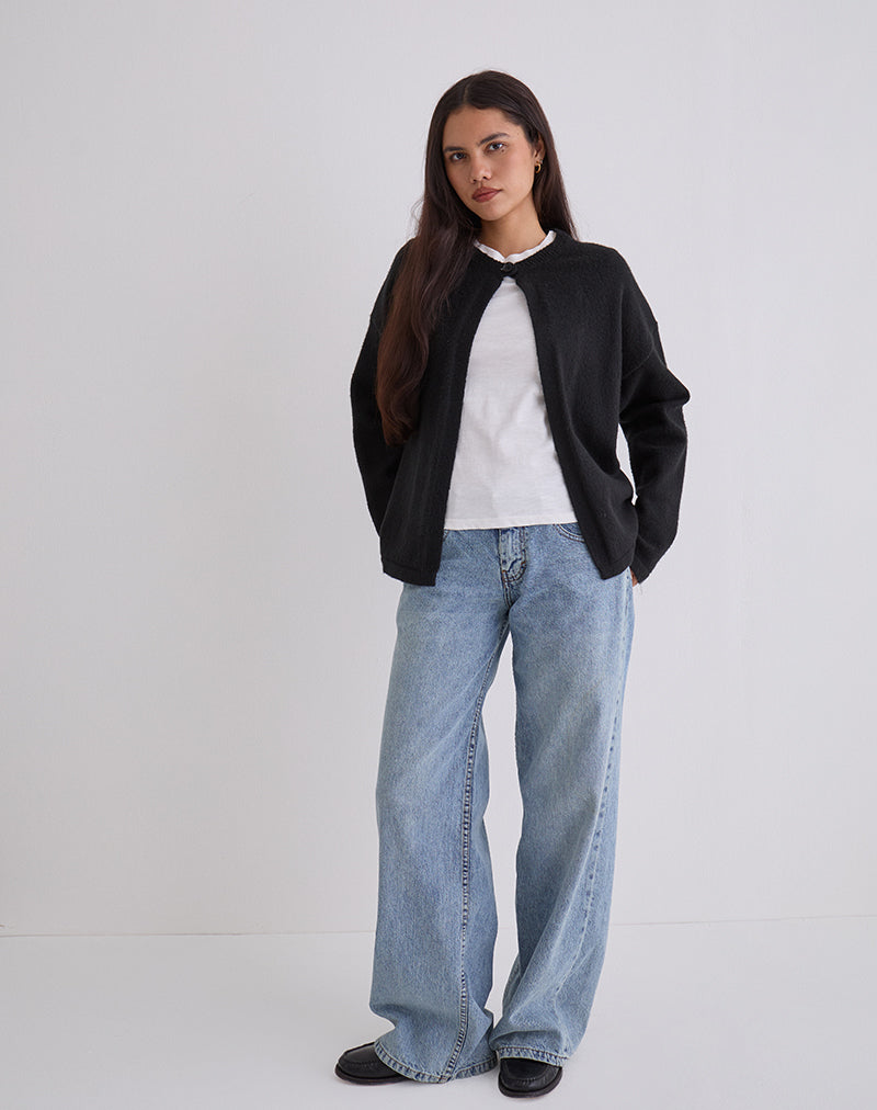 Afbeelding van Maureen vest in zwart