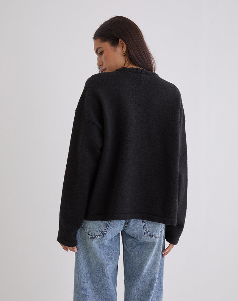 Afbeelding van Maureen vest in zwart