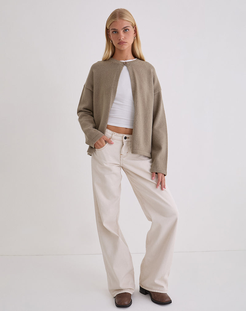 Afbeelding van Maureen vest in Taupe