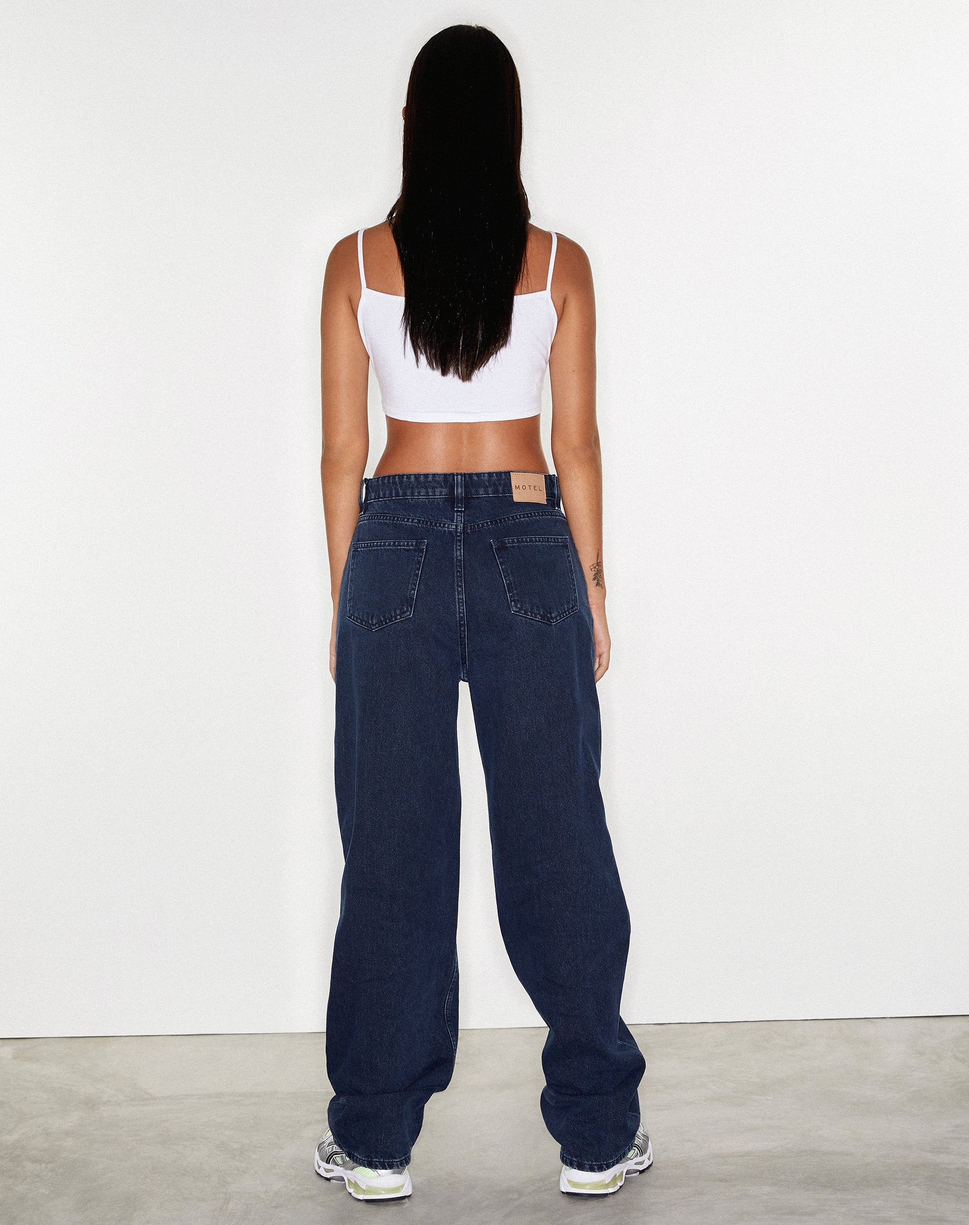 Afbeelding van Parallel Jeans in Blauw en Zwart