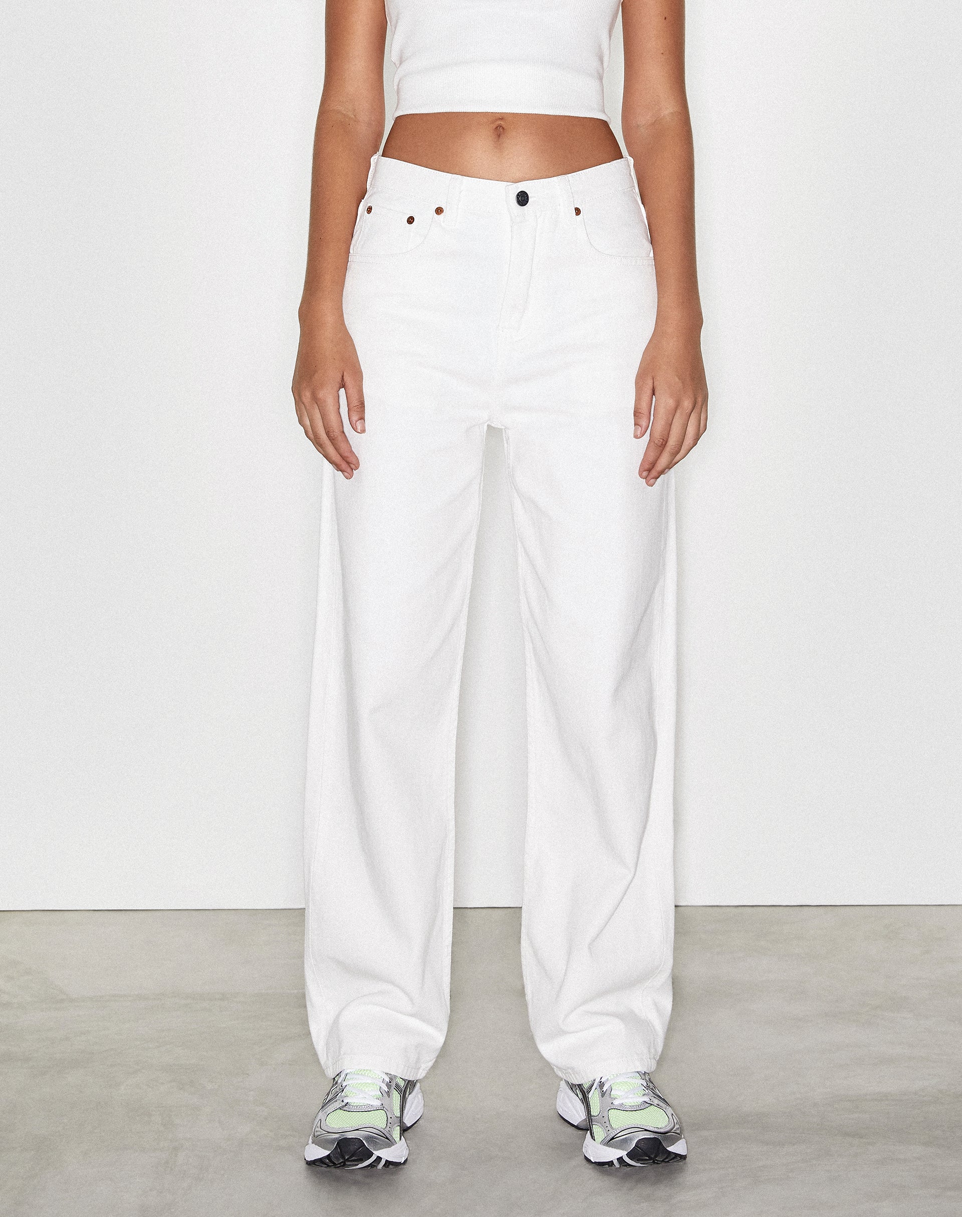Afbeelding van Parallel Jeans in White Wash