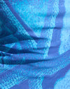 Blauwe zeester Fotoprint