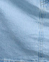 Denimblauw Bleek