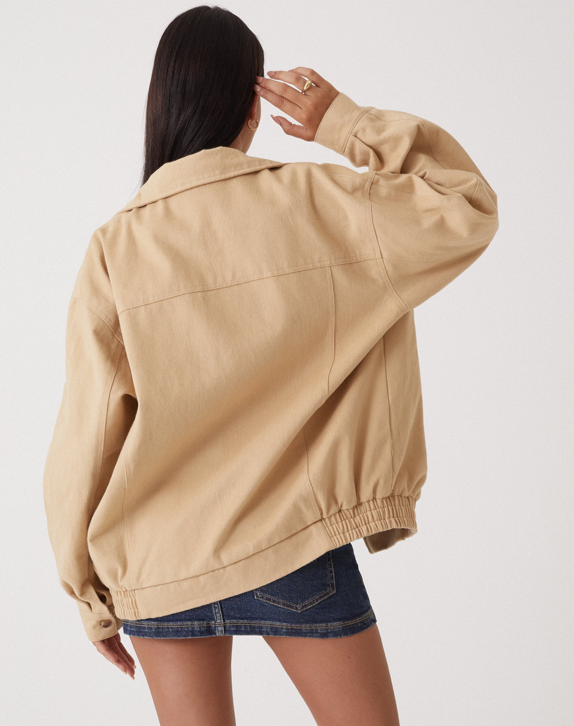 Afbeelding van MOTEL X OLIVIA NEILL Cavita Jas in Tan