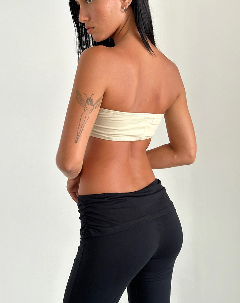 Afbeelding van Nabel Micro Tube Top in Kokosmelk