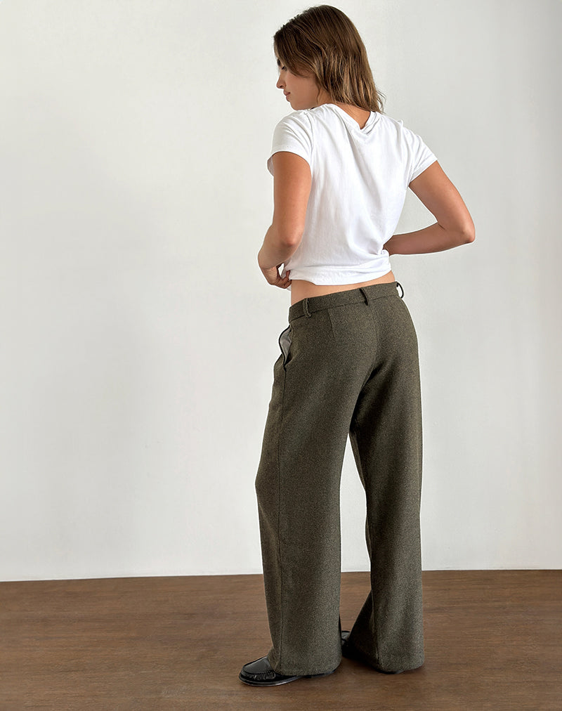 Afbeelding van Nailaka Getailleerde Broek in Donker Taupe