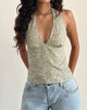 Afbeelding van Nandu Halterneck Top in Parma Violet