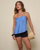 Afbeelding van Narella Top in Chiffon Stripe Blauw