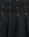 Chambray Studs Zwart