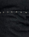 Chambray Studs Zwart