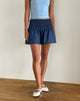 Afbeelding van Nelesi minirok in Denim Chambray Indigo
