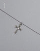 Afbeelding van Niki zilveren kruis ketting van Gemini Jewels