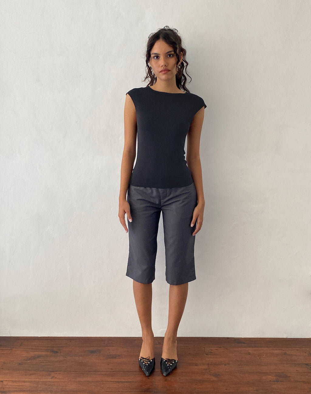 Nova Top in Slinky Zwart