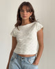 Afbeelding van Nova Top in Crinkle Ivory