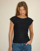 Afbeelding van Nova Top in Textured Black