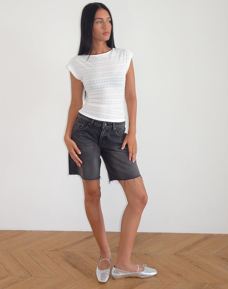 Afbeelding van Nova Top in Textured White