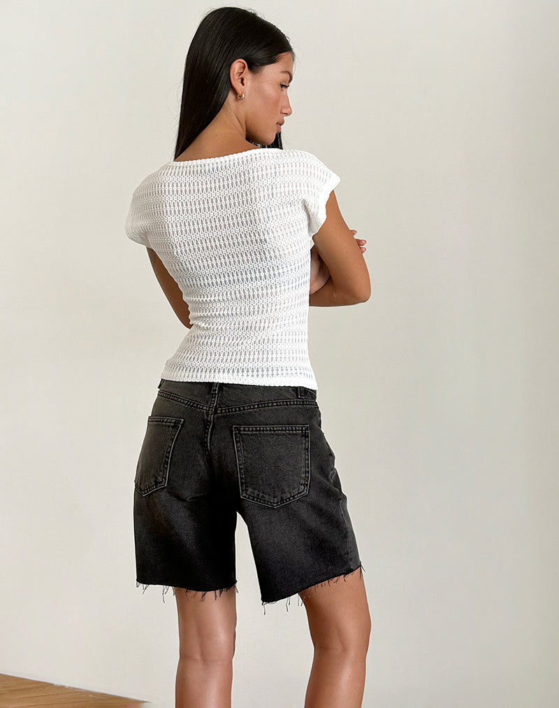 Afbeelding van Nova Top in Textured White
