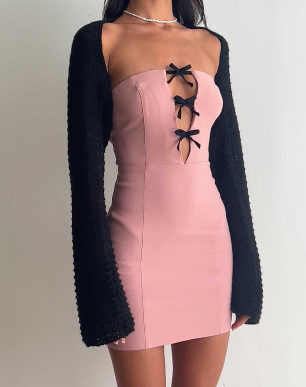 Novara Mini Jurk in Roze