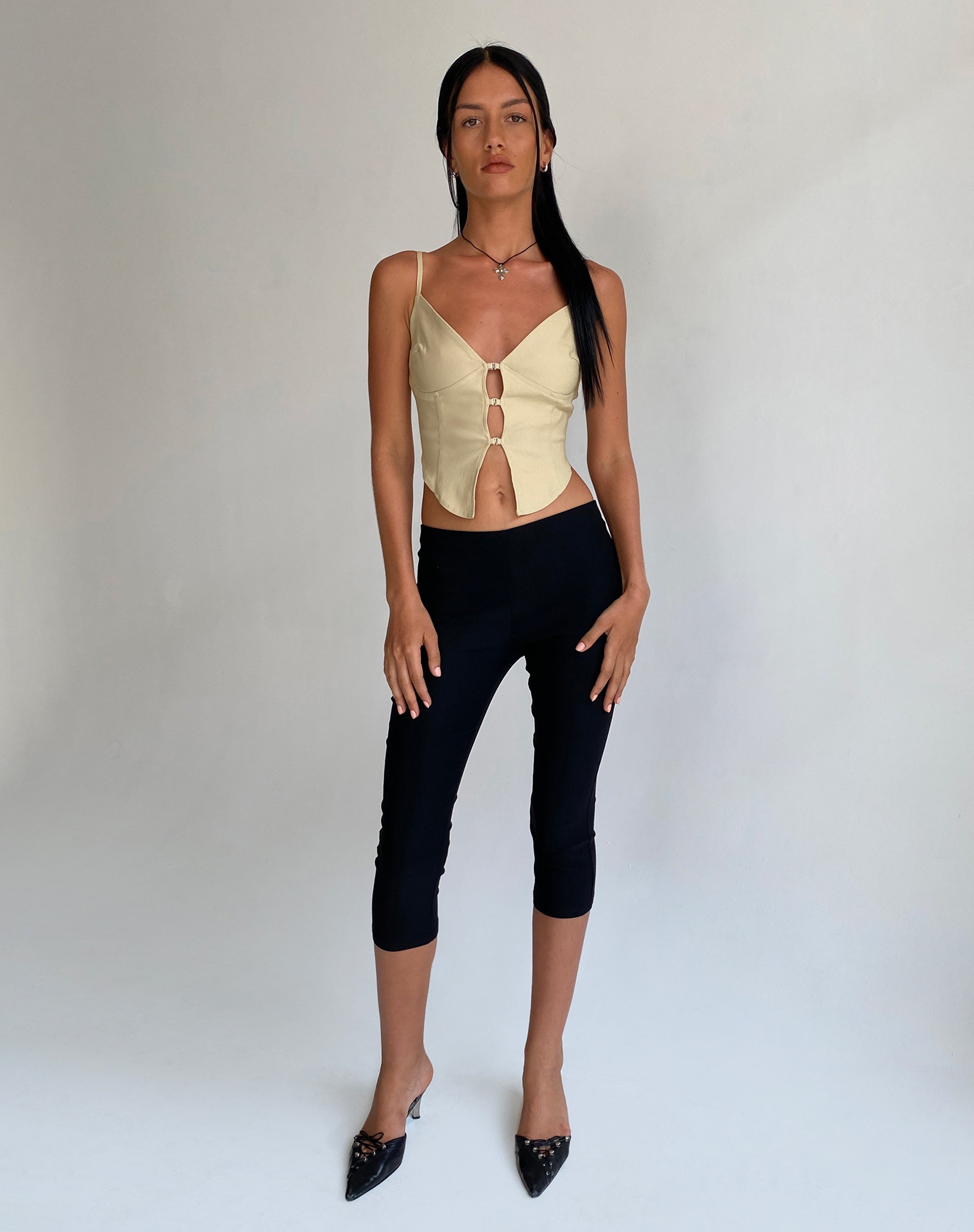 Afbeelding van Oleta Cami Top in Crème