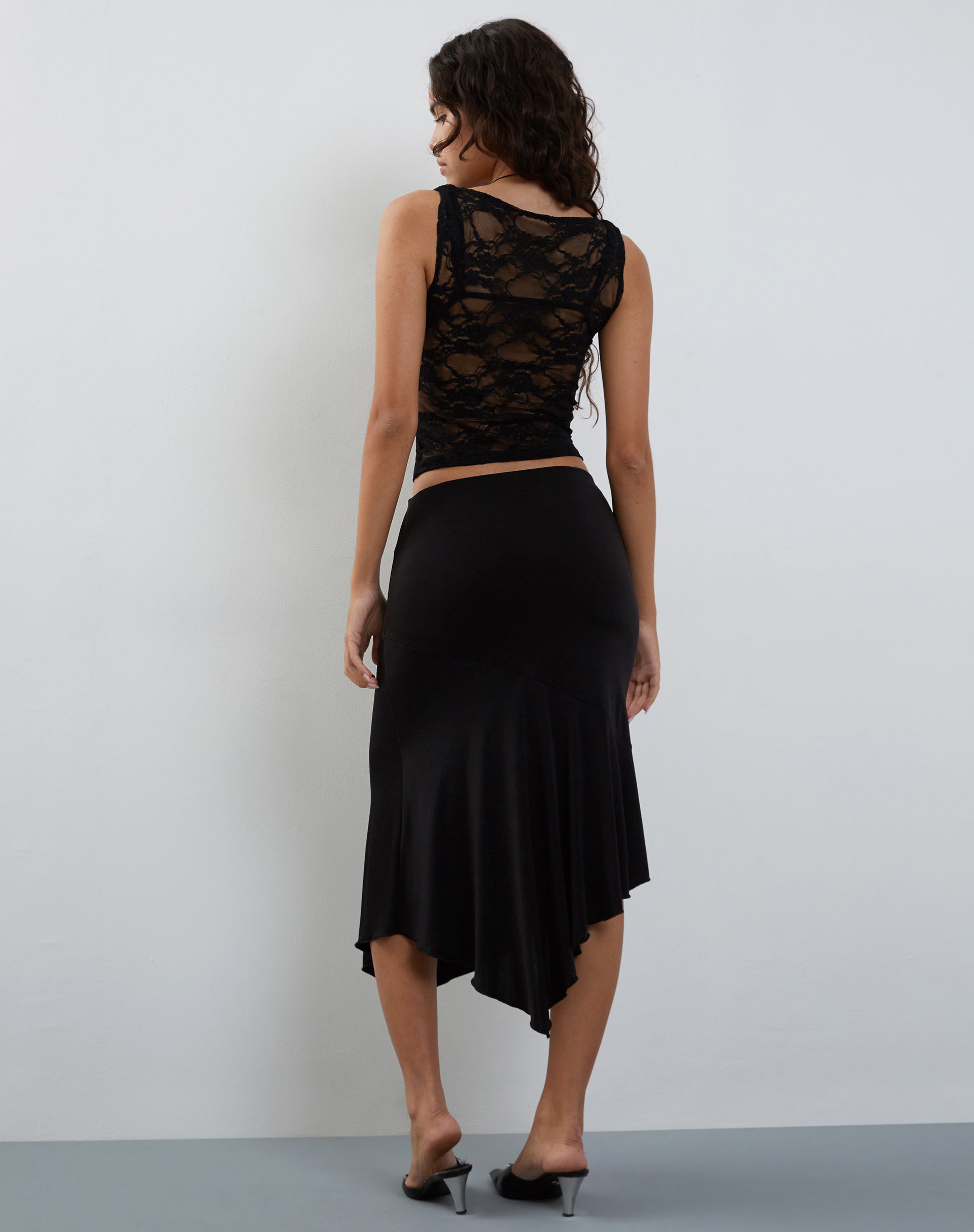 Afbeelding van Maloe Lace Top in Zwart