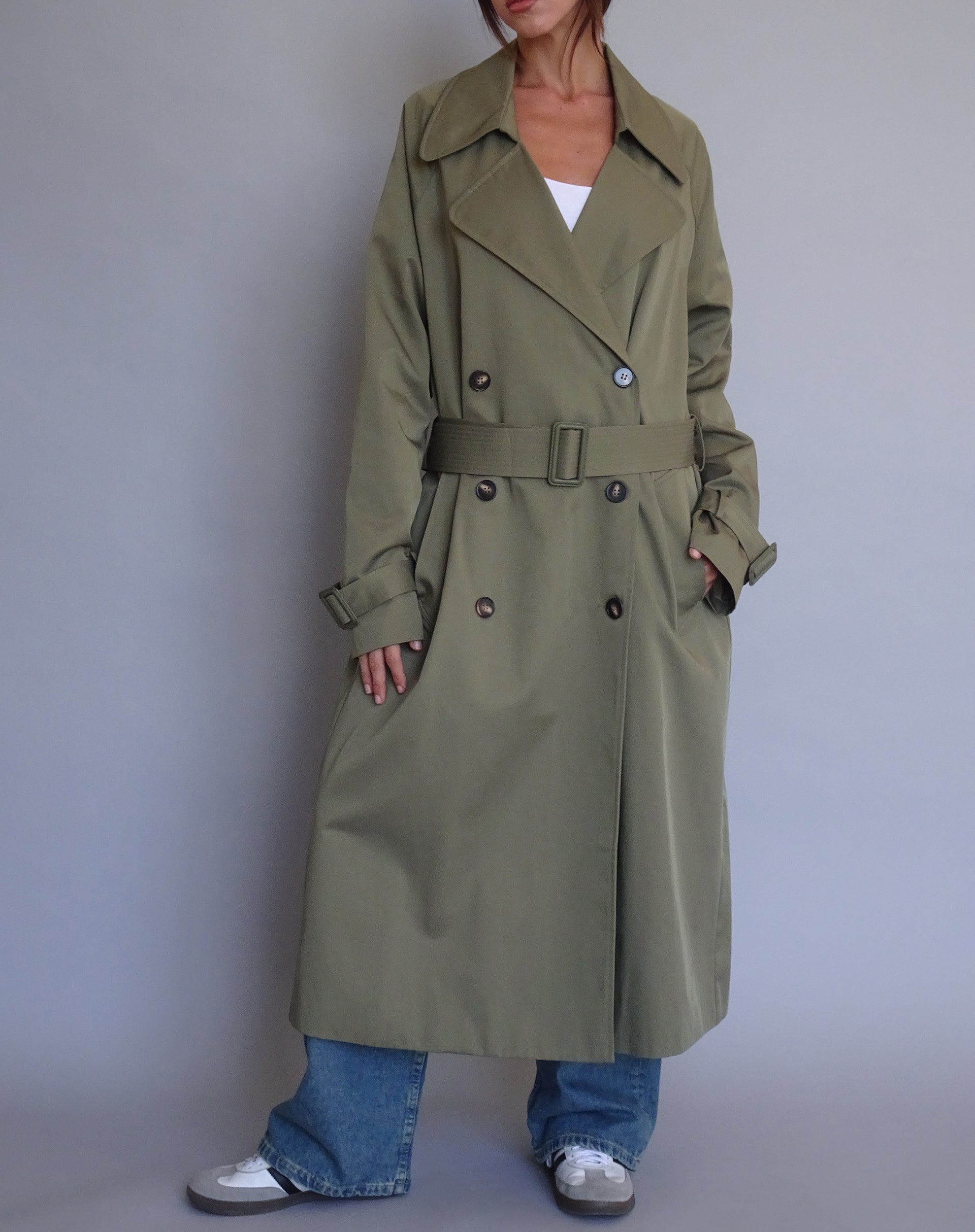 Afbeelding van Orcati trenchcoat in Khaki