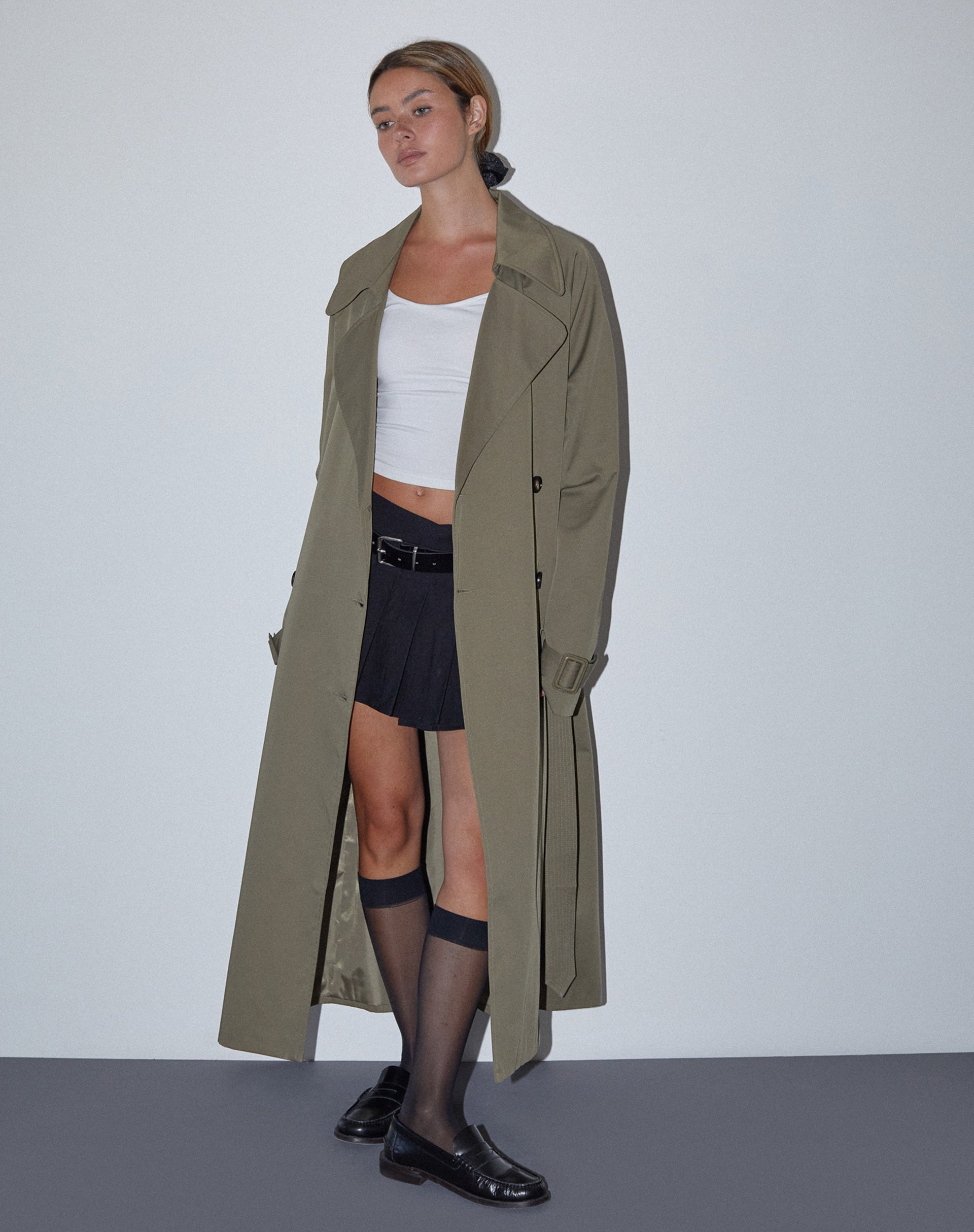 Afbeelding van Orcati trenchcoat in Khaki