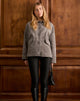 Afbeelding van Orson Jacket in Faux Suede Olijfgrijs