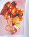 Witte hibiscus