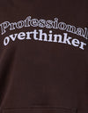 Bittere Chocolade met Overthinker Print