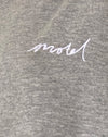 Grijs Marl met Motel Scribble borduursel