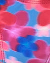 Wazige bloem blauw en roze