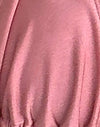 Roze glinstering met zwarte strik