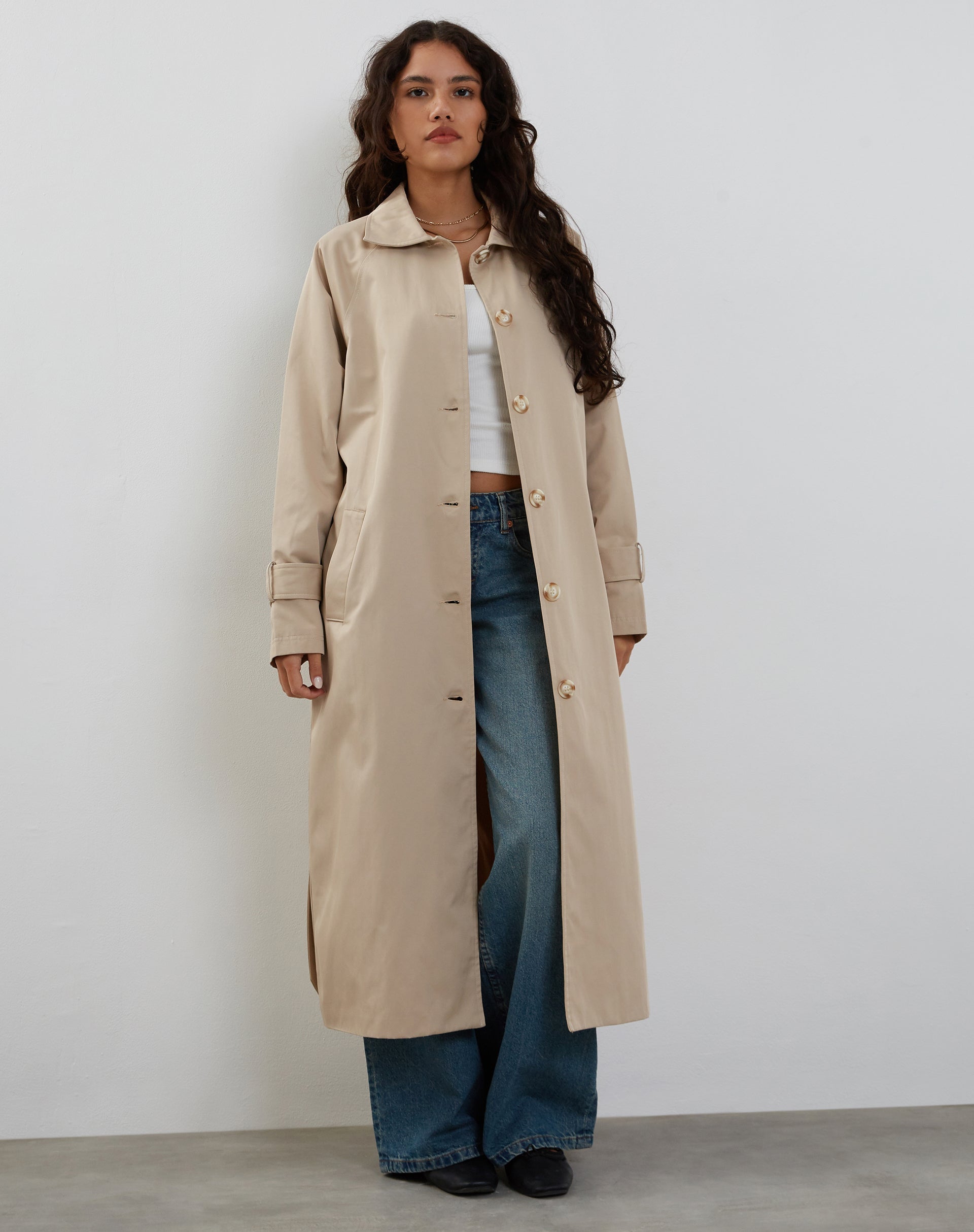 Afbeelding van Panala Trench Coat in Zand