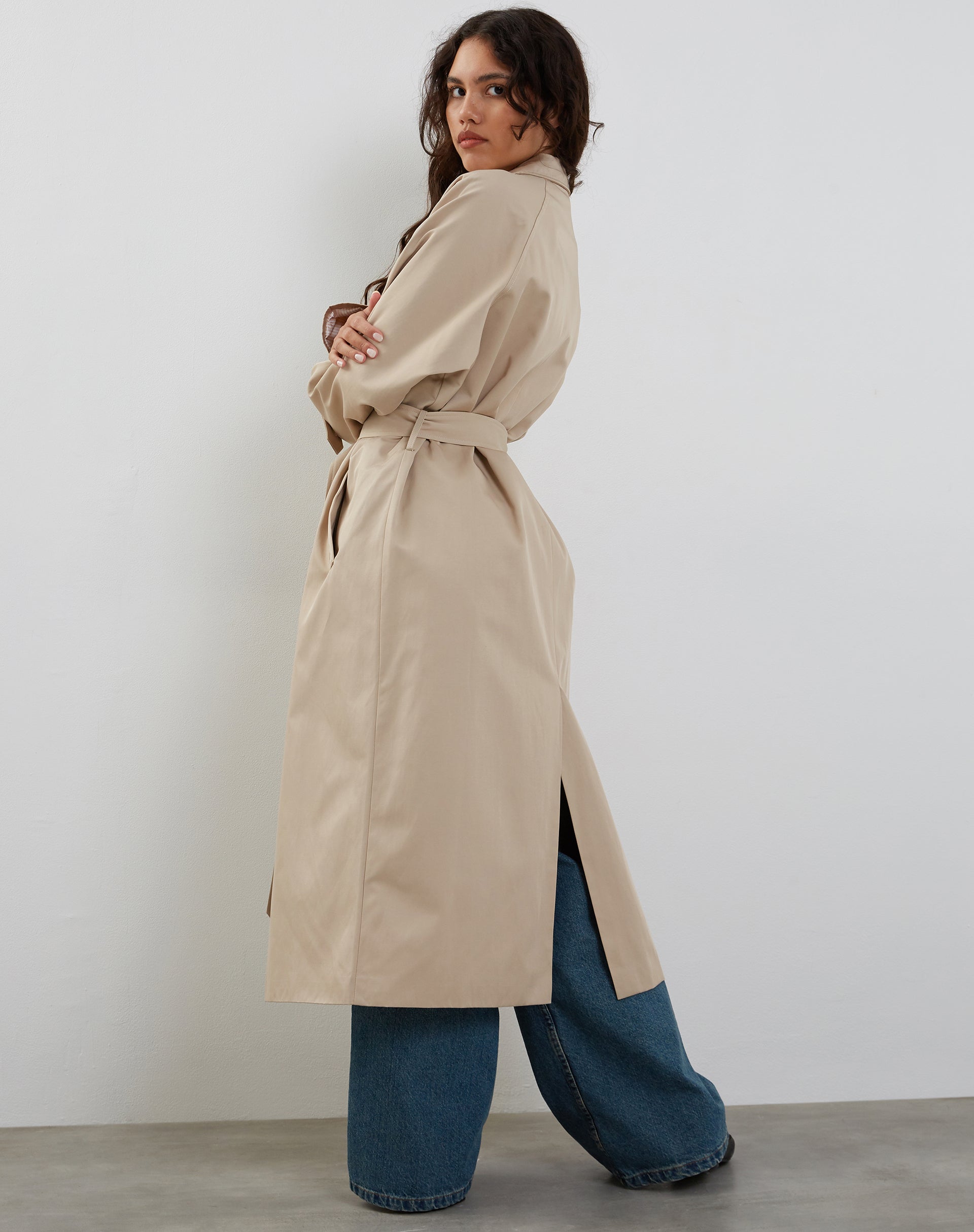 Afbeelding van Panala Trench Coat in Zand