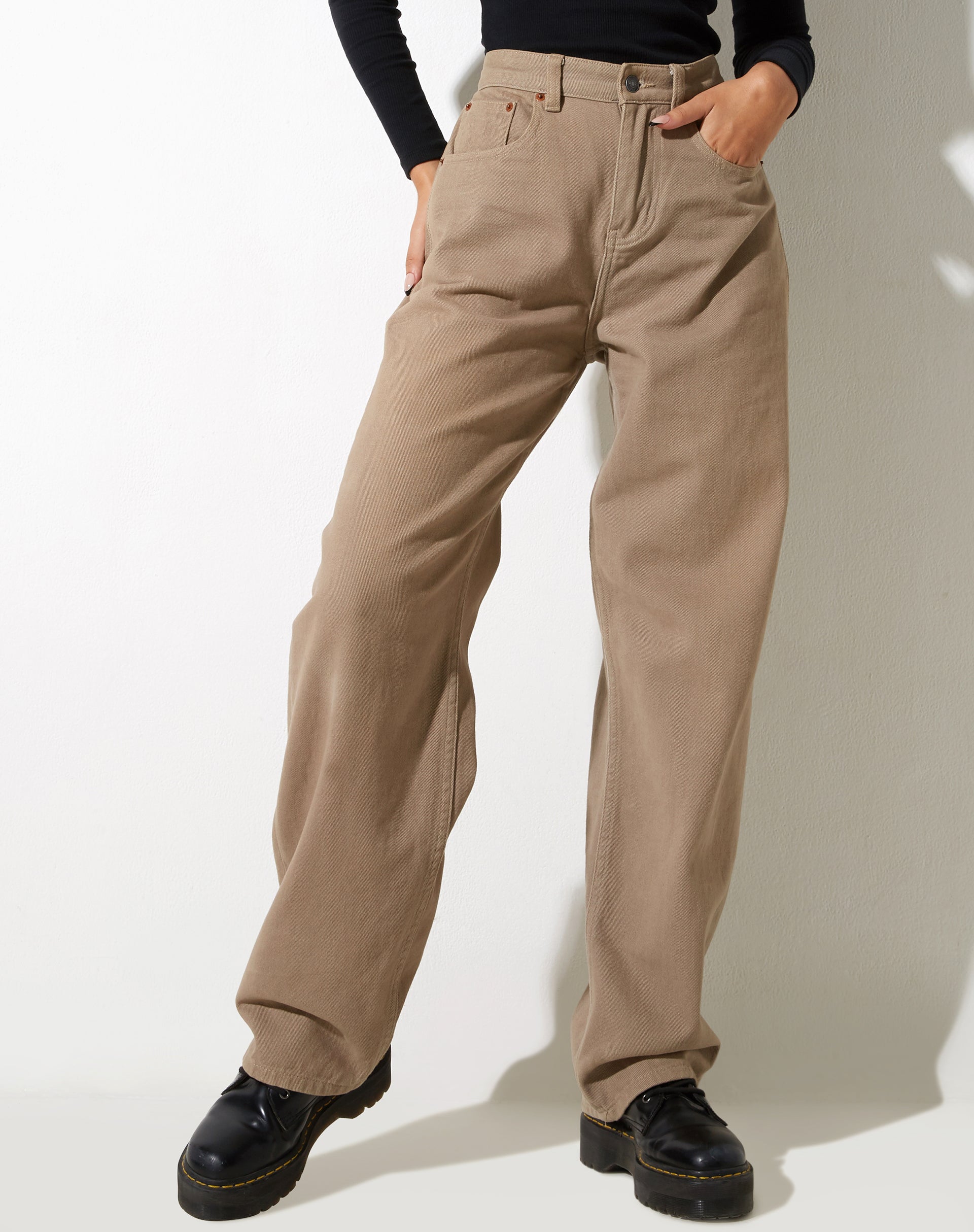 Afbeelding van Parallel Jeans in Burnt Olive