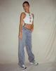 Afbeelding van Parallel Jean in Light Wash Denim