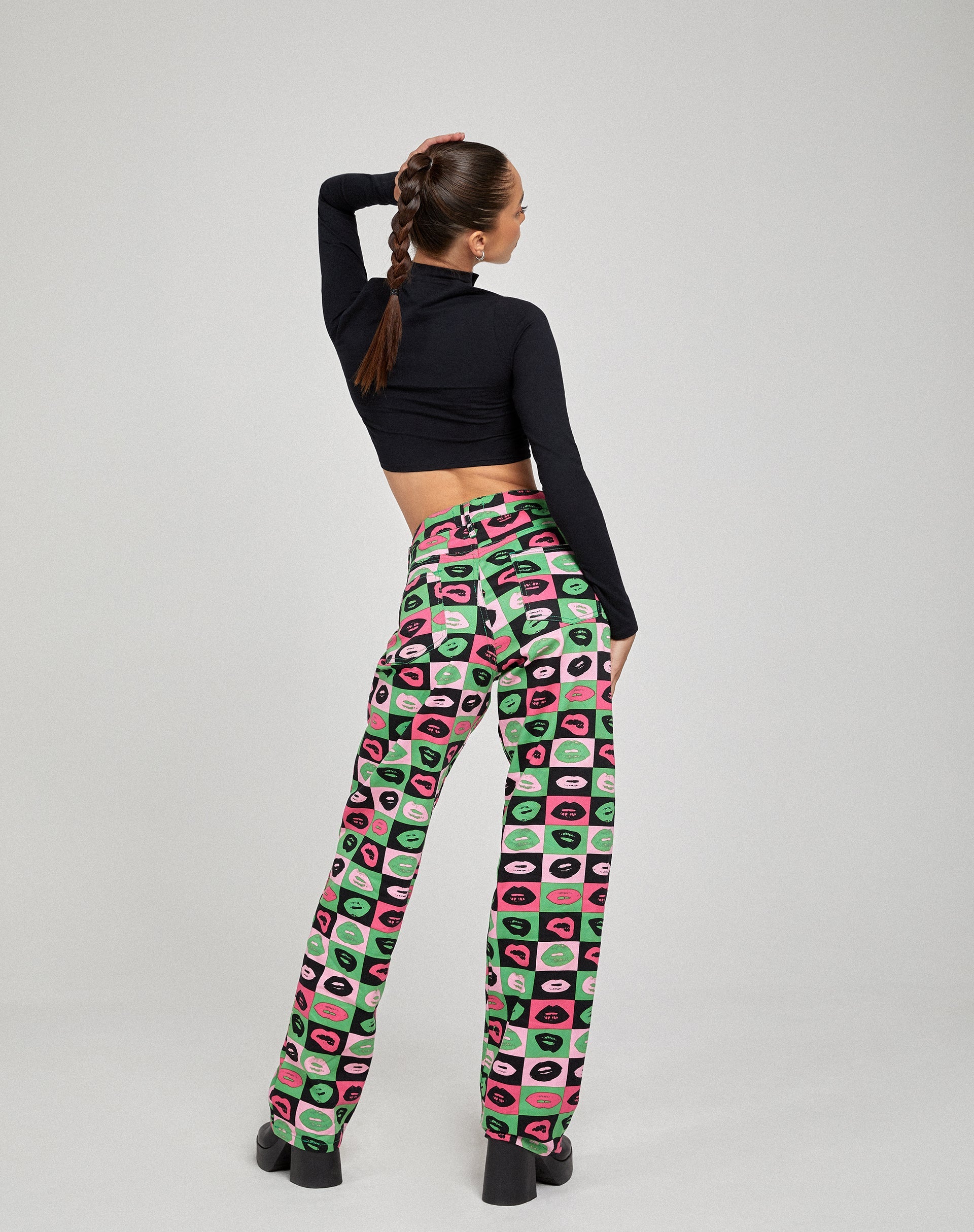 Afbeelding van Parallel Jeans in Lips Green