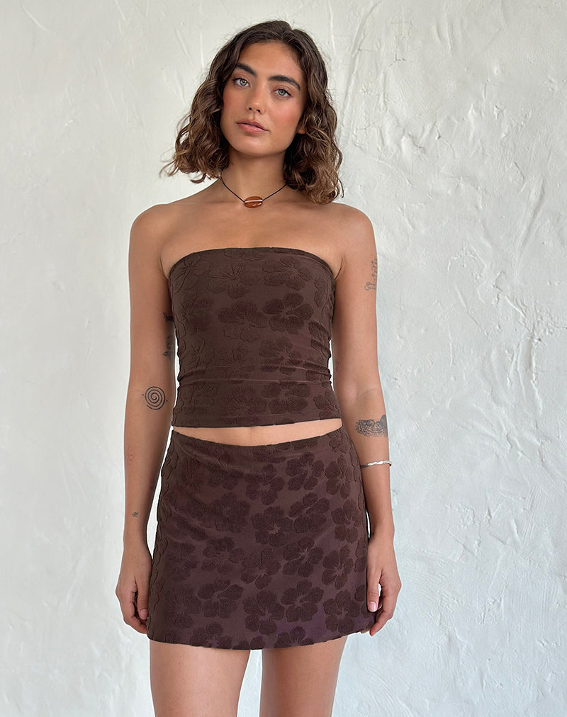 Afbeelding van Oruto rok in Hibiscus Terry Bruin