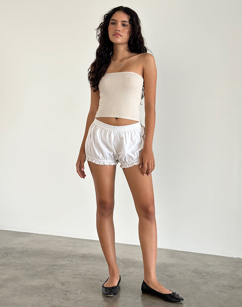Afbeelding van Peggy Tube Top in Pointelle Nude