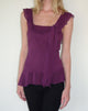 Afbeelding van Piro Top in Chiffon Aubergine