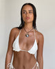 Afbeelding van Purna Frill Bikinitop in Crème