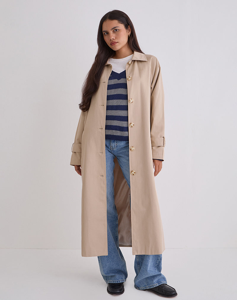 Afbeelding van Panala Trench Coat in Zand
